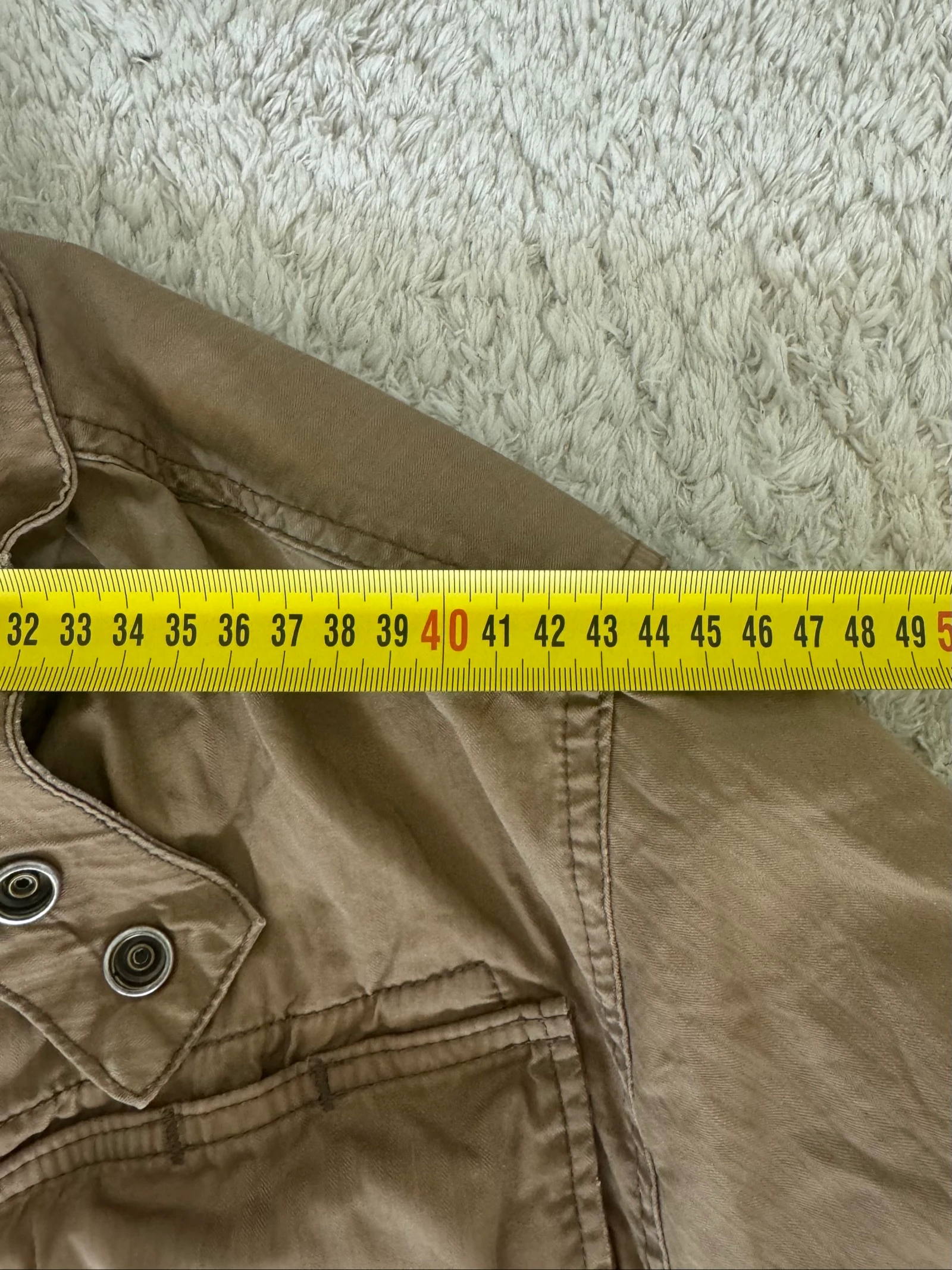 G-Star RAW Officer Delta Military Field Jacket Brown Utility Cotton Vintage L – photo 12